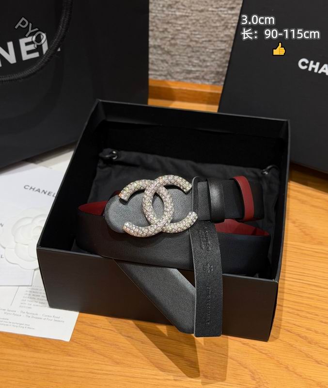 Chanel belt 30mmX90-115cm 8L45